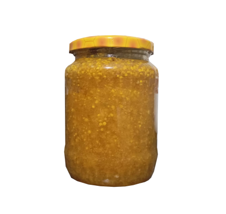 Miere cu bunatati - Miere Poliflora cu propolis si polen, 950g