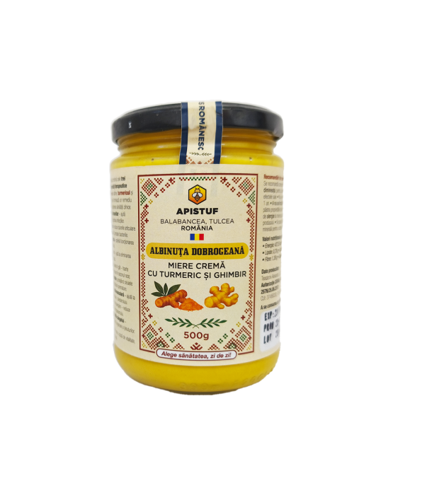 MIERE CREMA CU GHIMBIR SI TURMERIC [1]