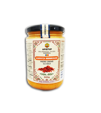 MIERE CREMA - MIERE CREMA CU GOJI