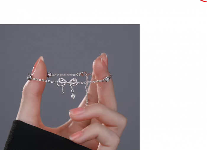 Bratara Argint 925 cu Pandantiv Fundita si Cristale [2]