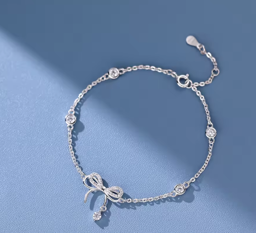 Bratara Argint 925 cu Pandantiv Fundita si Cristale [1]