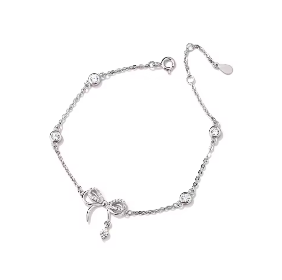 Bratara Argint 925 cu Pandantiv Fundita si Cristale [5]