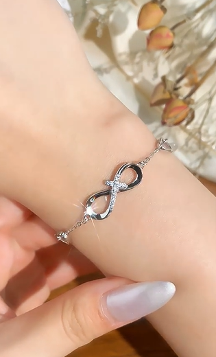 Bratara Argint 925 cu Pandantiv Infinit si Cruciulita [4]