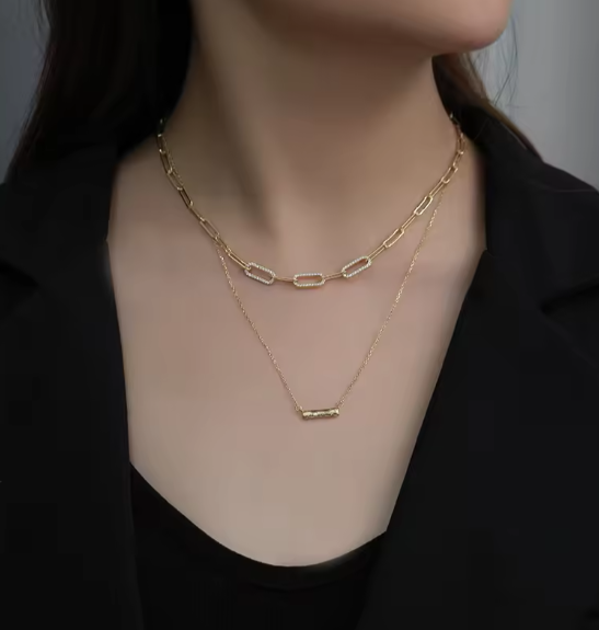 Lantisor cu Zale din Argint 925 si cristale [3]