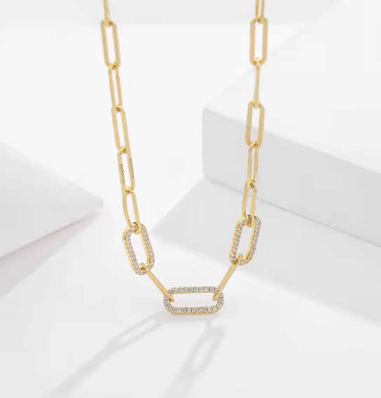 Lantisor cu Zale din Argint 925 si cristale [1]