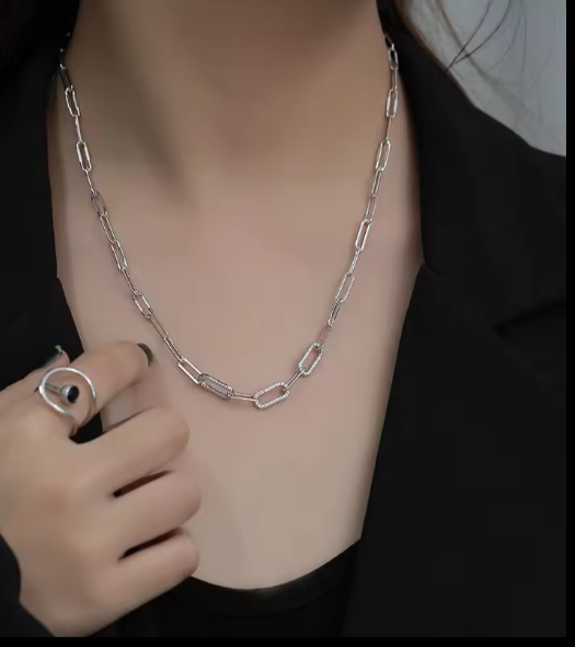 Lantisor cu Zale din Argint 925 si cristale [2]