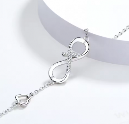 Bratara Argint 925 cu Pandantiv Infinit si Cruciulita [2]