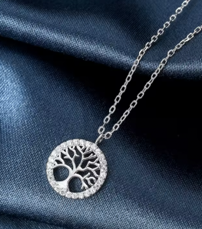 Lantisor Copacul vietii - Tree of Life - Argint 925 [4]