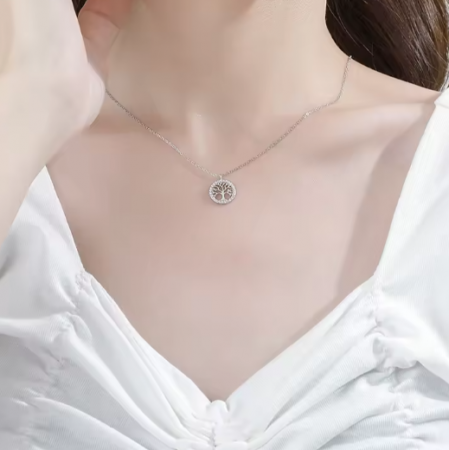 Lantisor Copacul vietii - Tree of Life - Argint 925 [3]