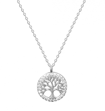 Coliere - Lantisor Copacul vietii - Tree of Life - Argint 925