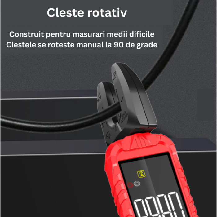 Clampmetru digital, 200A AC, tensiune 600V AC/DC, NCV, ZL33A [5]