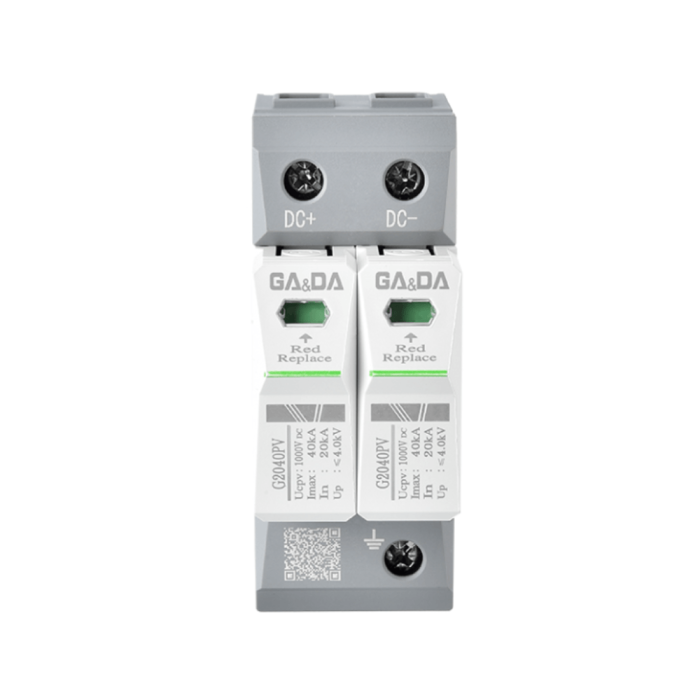 Descarcator supratensiune SPD, tip T2, 40kA, 1000V DC, GA&DA G2040PV [4]