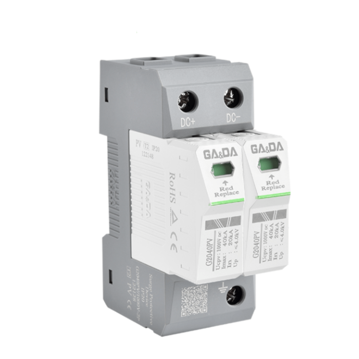 Descarcator supratensiune SPD, tip T2, 40kA, 1000V DC, GA&DA G2040PV [3]