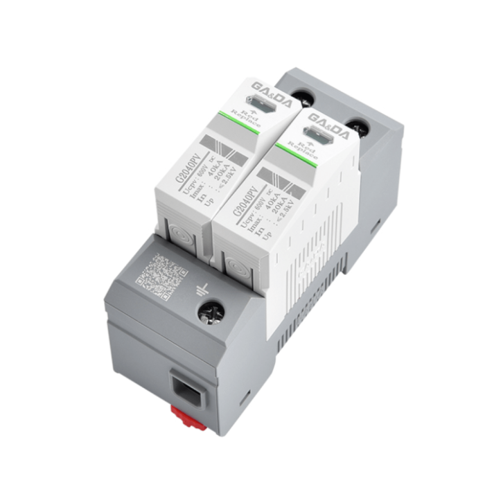 Descarcator supratensiune SPD, tip T2, 40kA, 600V DC, GA&DA G2040PV [4]