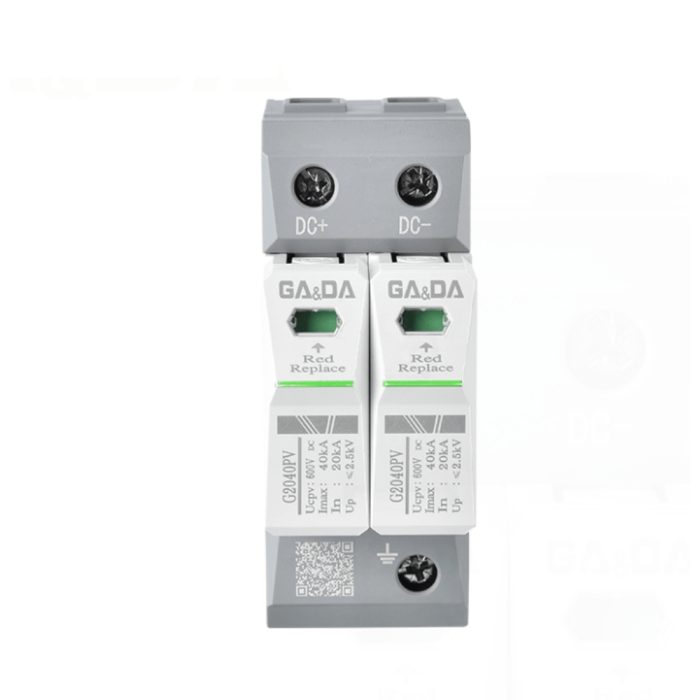 Descarcator supratensiune SPD, tip T2, 40kA, 600V DC, GA&DA G2040PV [3]