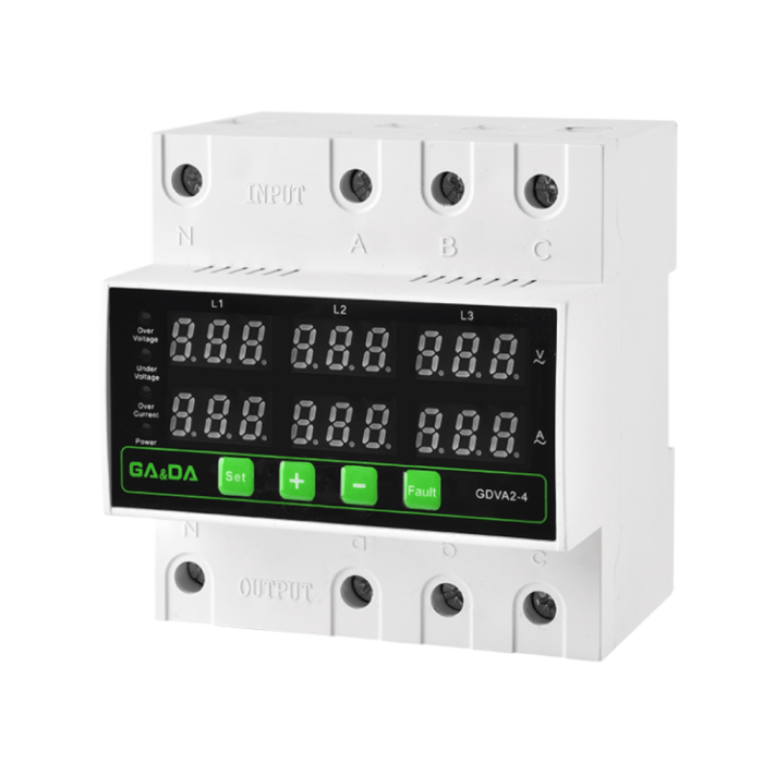 Releu de protectie trifazat 80A, GA&DA GDVA2-4 [3]