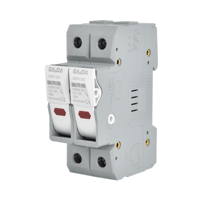 Separator cu fuzibil, 32A, 10x38mm, 1000V DC, GA&DA GDPV-32Z [4]