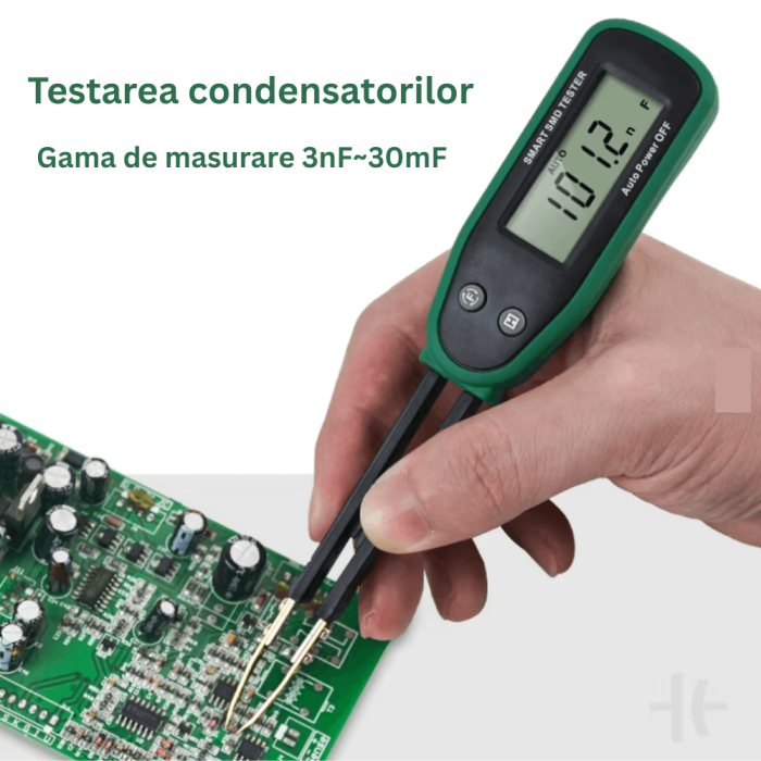 Tester profesional SMD MS8910 pentru condensatori, rezistente si diode [3]