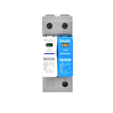 Echipamente electrice - Descarcator supratensiune SPD, tip T2 1+NPE, 10kA, 280V AC, GA&DA G2010MT