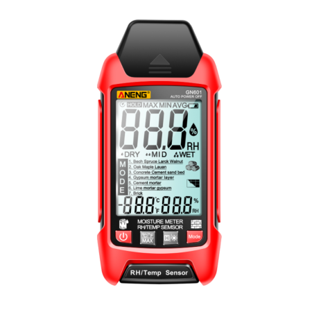 Multimetre digitale - Detector umiditate, umidometru, pentru lemn si materiale de constructii, Aneng GN601