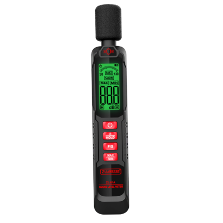 Verificare si diagnoza - Sonometru profesional, ZL81A, ecran digital, nivel zgomot masurat 30-130 dB, Rezolutie 0.1 dB