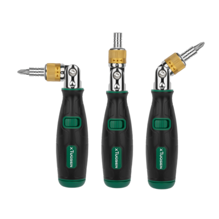 Scule de mana - Surubelnita multifunctionala 10 in 1 cu biti magnetici si cap reglabil, XTUOSEN