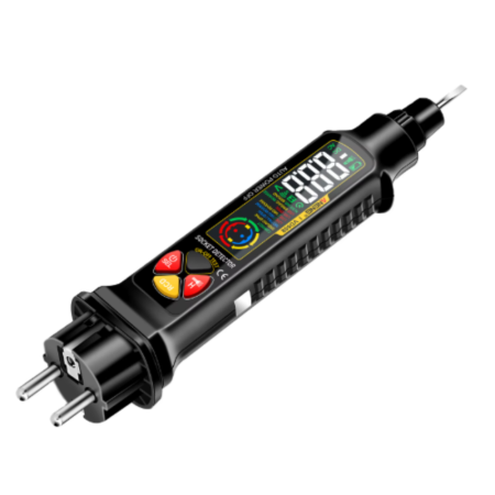 Tester priza multifunctional cu NCV, tensiune AC/DC,  detectie impamantare, ANENG VD808