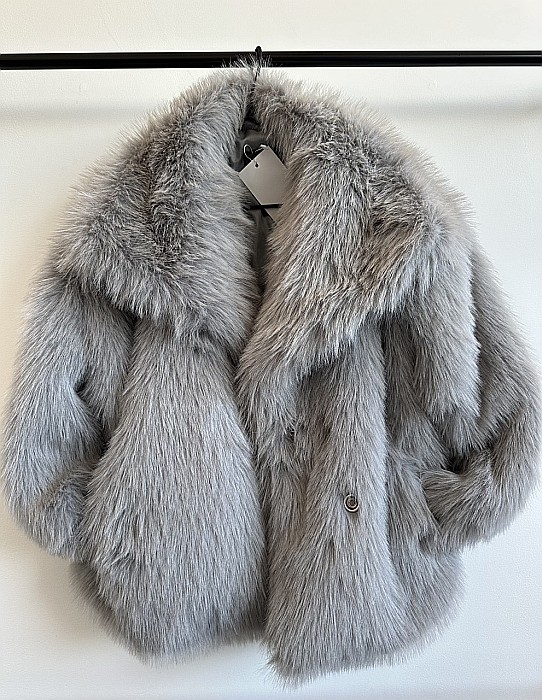 BLĂNIȚĂ PUFOASĂ GRI AL4ESSI [3]