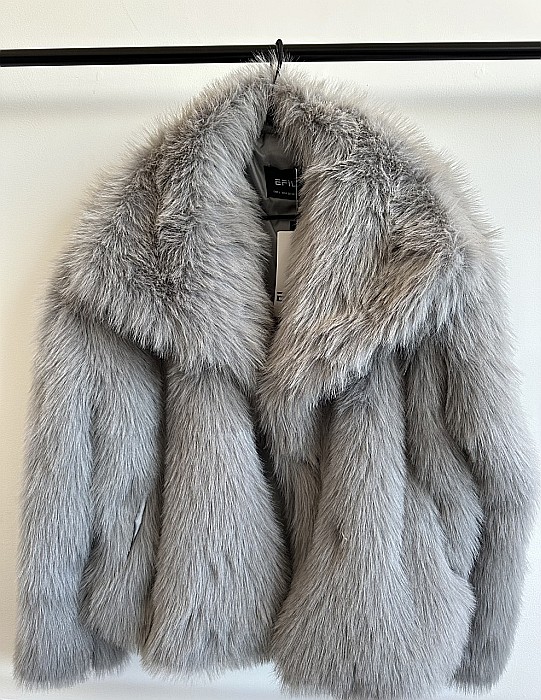 BLĂNIȚĂ PUFOASĂ GRI AL4ESSI [4]