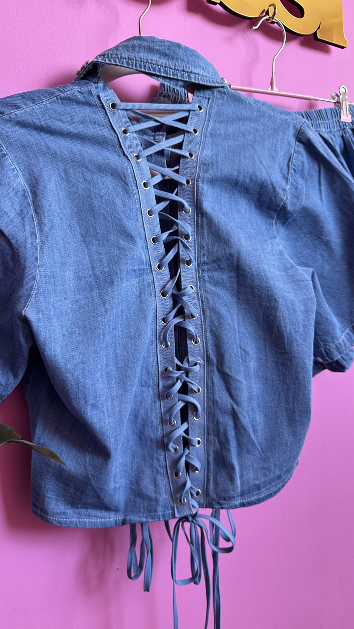 "Denim Drama" – Set Fashion Bombshell [3]