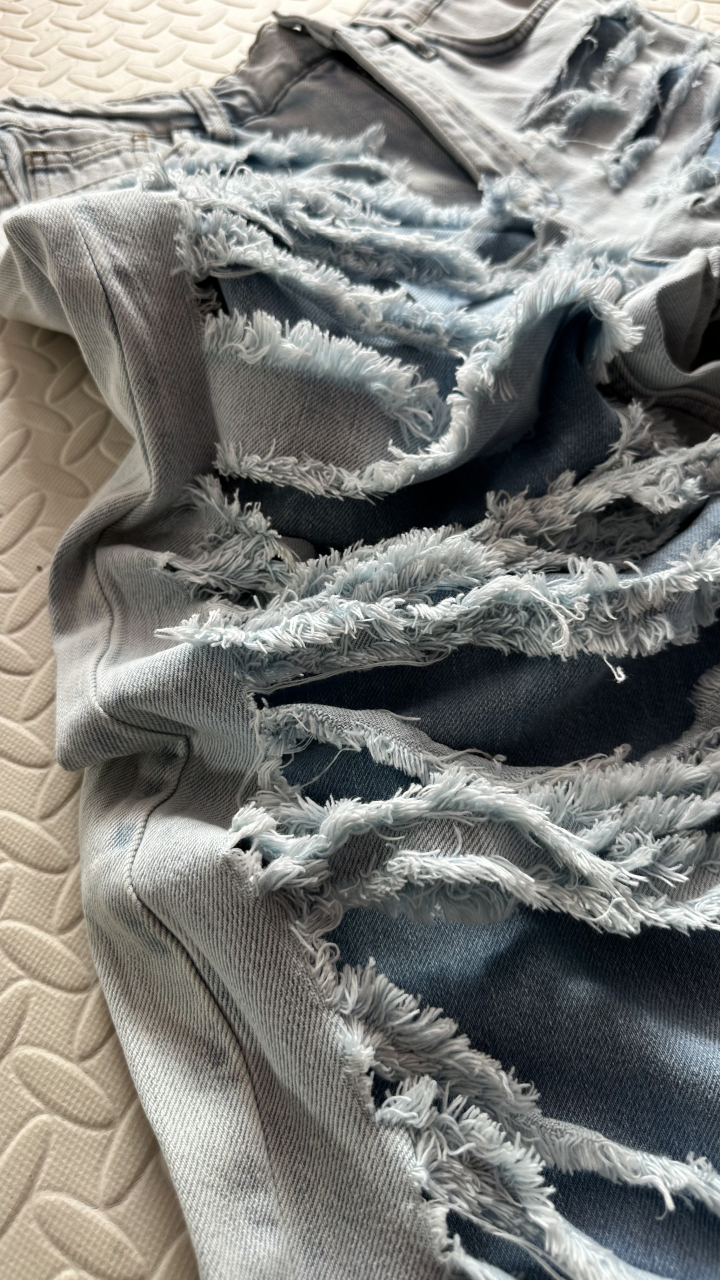 BLUGI OVERSIZE CU RUPTURI ADÂNCI ȘI TALIE ÎNALTA ALESSI [6]