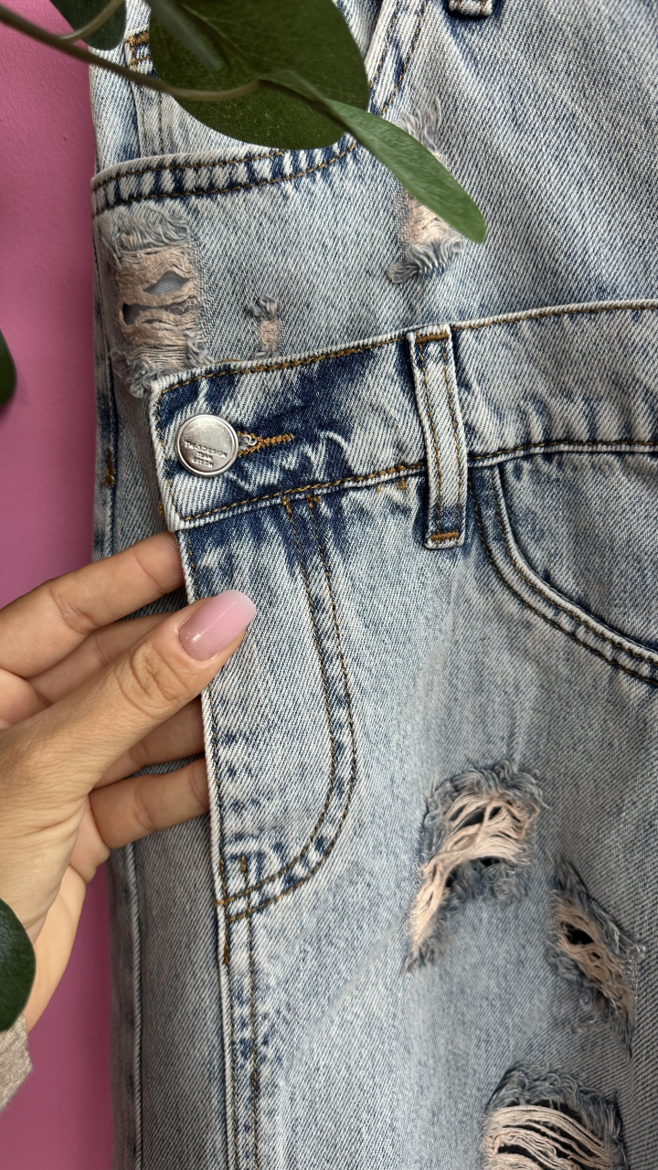 BLUGI OVERSIZED RUPȚI CU EFECT VINTAGE ALESSI [4]