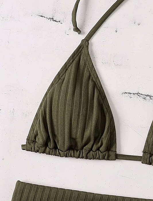 COSTUM DE BAIE 3 PIESE KAKY CU FUSTIȚĂ TRANSPARENTĂ ALESSI [5]