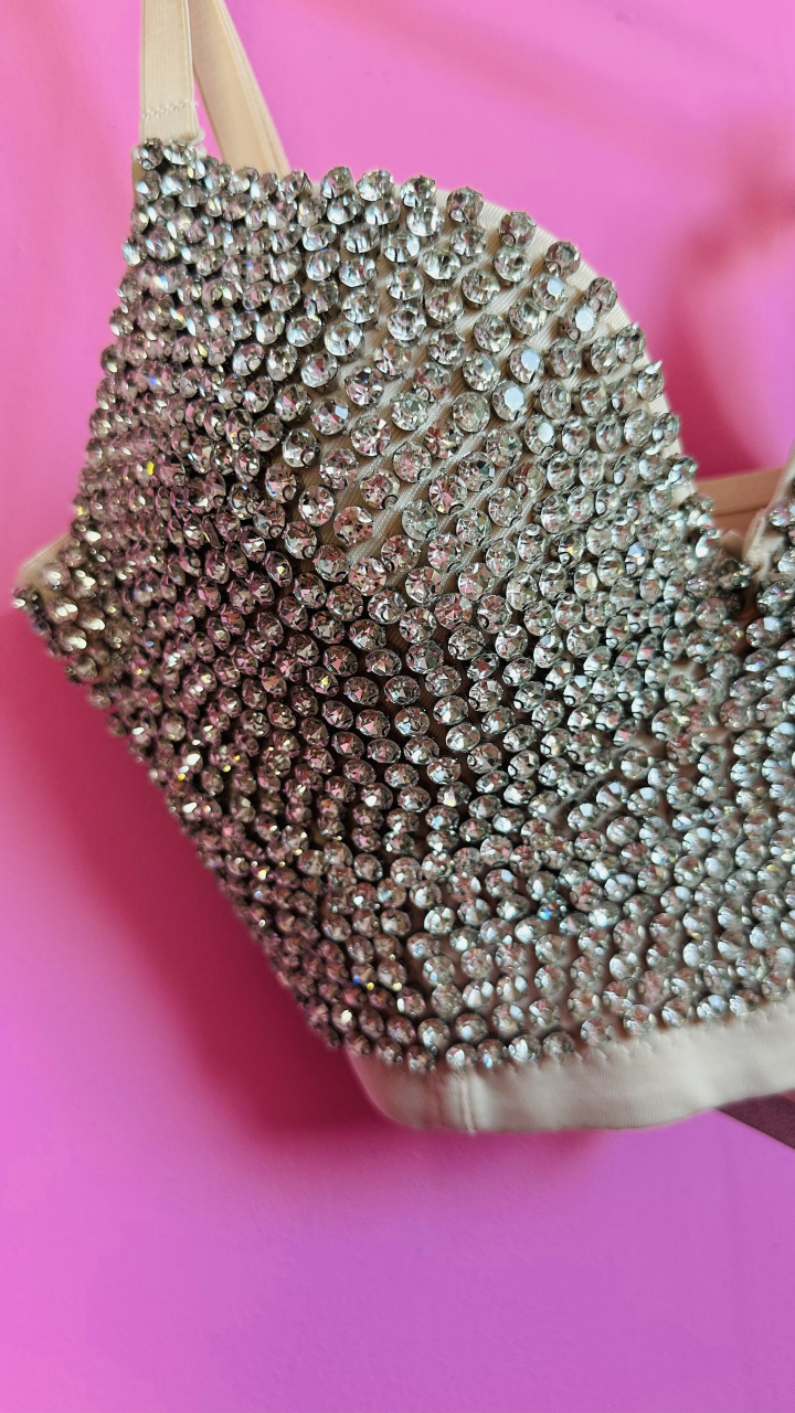 "Diamond Crush" – Bustieră Strălucitoare ALESSI [2]