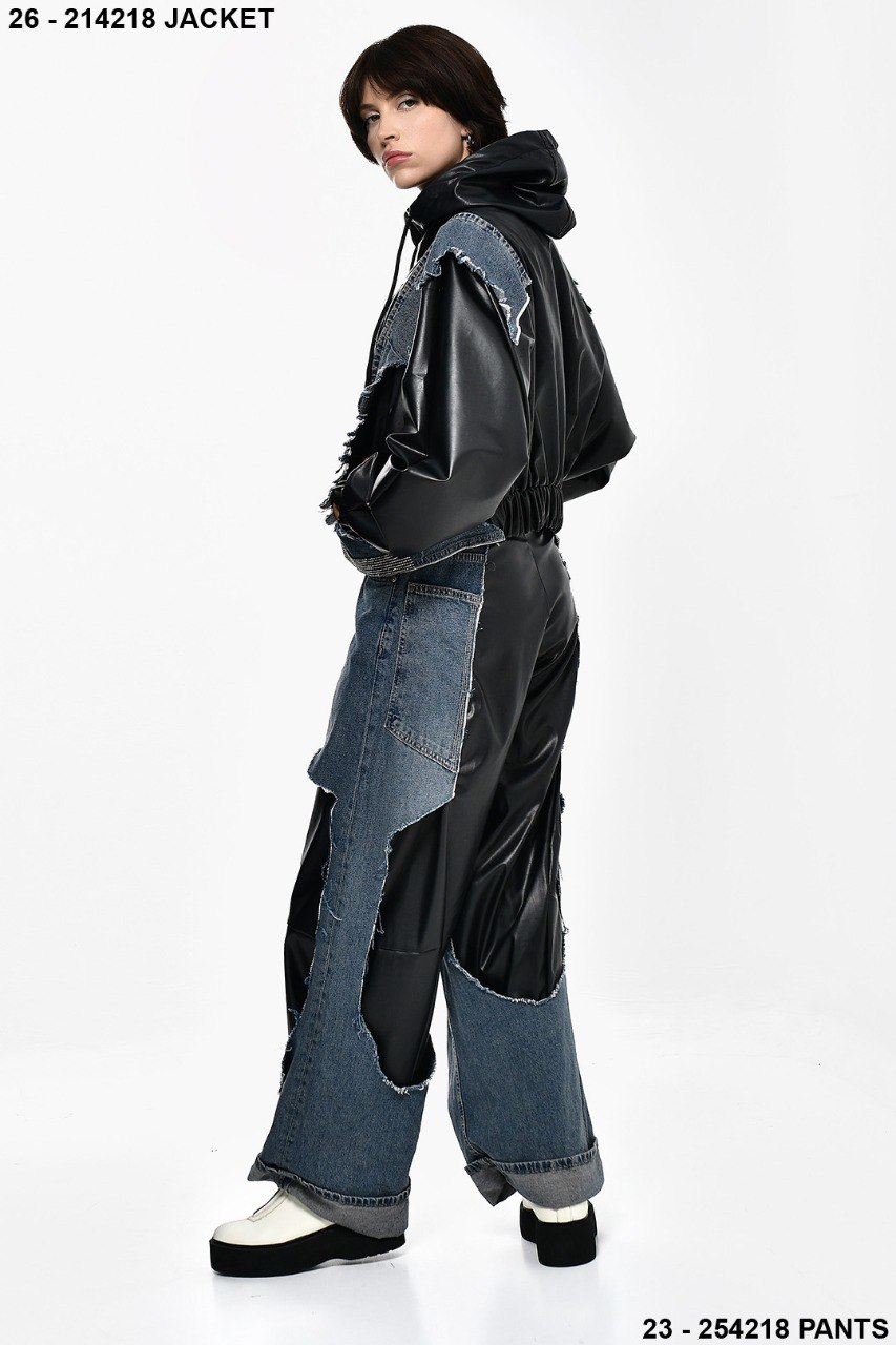 "Mira" Jachetă și Pantaloni Cu Tăieturi Fashion & Edge Urban [5]