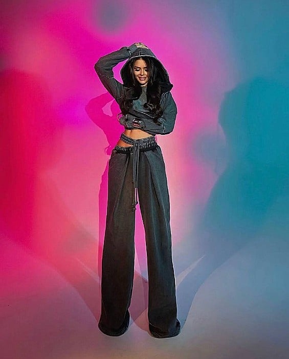 Trening Gros 3 Piese Oversize cu Talie Accentuată ALESSI [1]