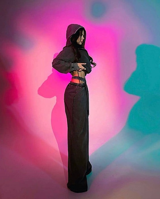 Trening Gros 3 Piese Oversize cu Talie Accentuată ALESSI [2]