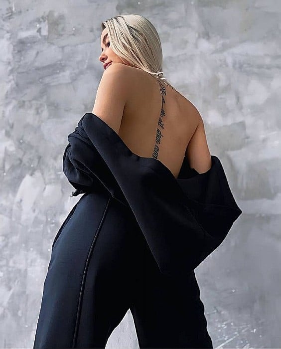 Trening Gros Negru 3 Piese cu Bustieră și Hanorac ALESSI [2]