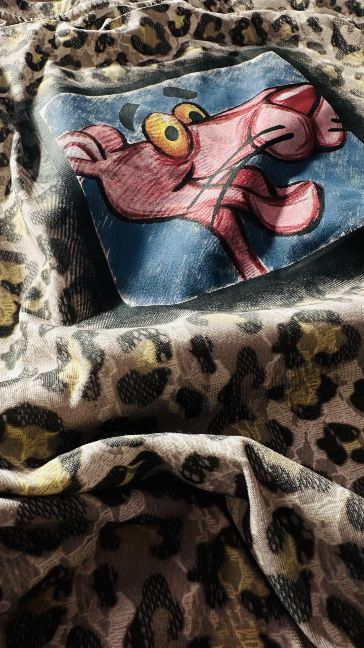 Tricou Oversized „Pantera Roz” ALESSI [3]