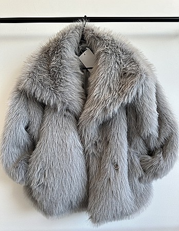 BLĂNIȚĂ PUFOASĂ GRI AL4ESSI [2]