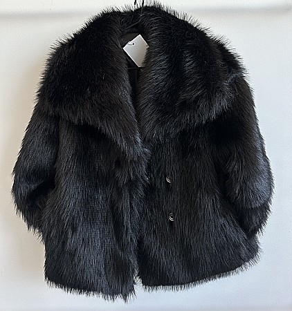 BLĂNIȚĂ PUFOASĂ NEAGRĂ ALESSI [2]