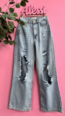 Blugi - Blugii "Lia" – Crush de vară în denim rupt