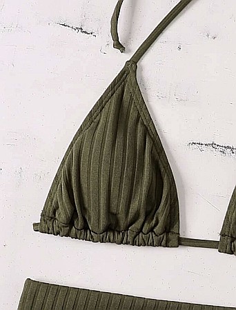 COSTUM DE BAIE 3 PIESE KAKY CU FUSTIȚĂ TRANSPARENTĂ ALESSI [4]