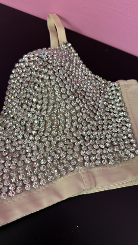 "Diamond Crush" – Bustieră Strălucitoare ALESSI [2]