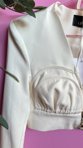 Zip Me In Sacou-top cu fermoar sexy Alessi [1]