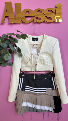 Zip Me In Sacou-top cu fermoar sexy Alessi [4]