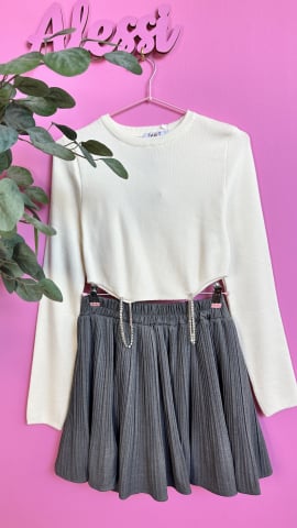 Street Flirt – fusta cu pliuri care întoarce toate privirile ALESSI [4]