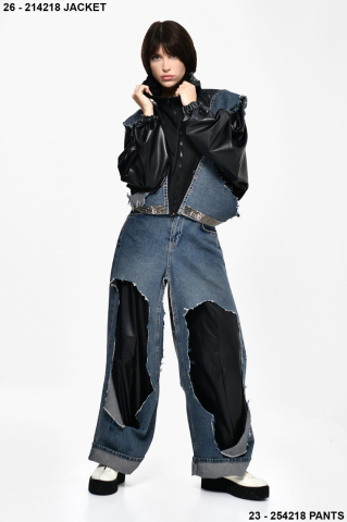 "Mira" Jachetă și Pantaloni Cu Tăieturi Fashion & Edge Urban [1]