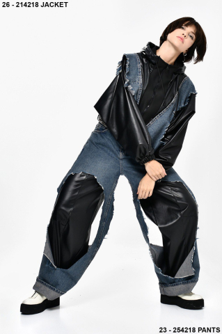 "Mira" Jachetă și Pantaloni Cu Tăieturi Fashion & Edge Urban [2]