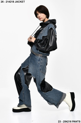"Mira" Jachetă și Pantaloni Cu Tăieturi Fashion & Edge Urban [3]